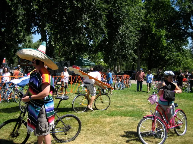 Bicycle Expedition to the National Park on an Electric Device