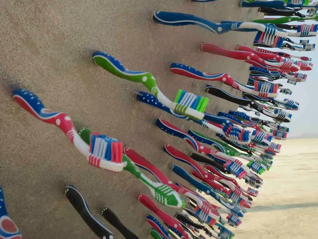 Who Engages in Bathroom Multitasking, Specifically Teeth Cleaning During Shower Time?