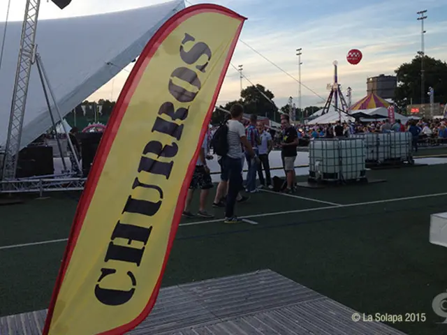 Riverside Spring Carnivals Erupt with Fountain Display in Dusseldorf
