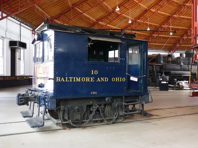 Expansive railway station for model trains located at Weißenstein